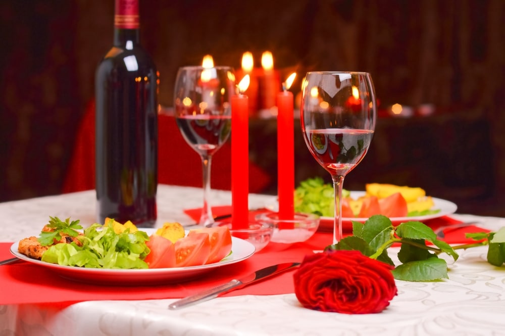 Romantic dinner for two - prepared by you! 